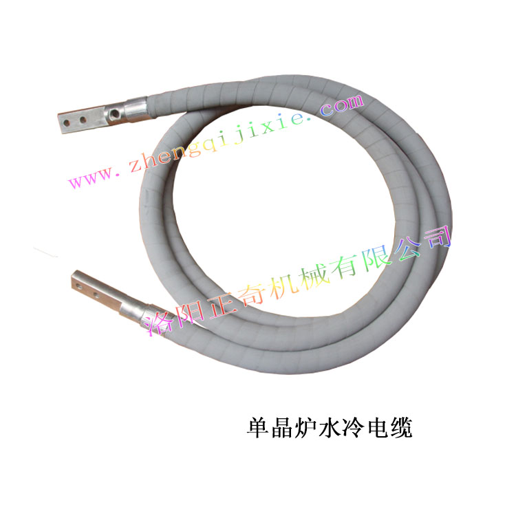 Single crystal furnace water-cooled cable