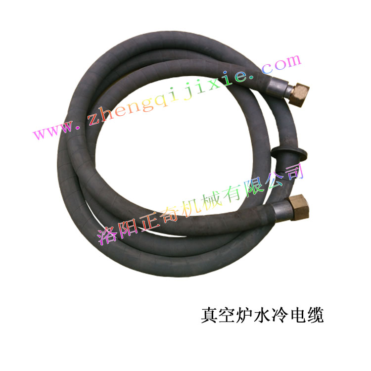 Water cooled cable for vacuum furnace