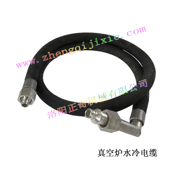 Water cooled cable for vacuum furnace