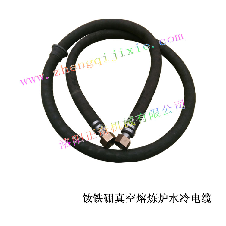 Water cooled cable for vacuum furnace