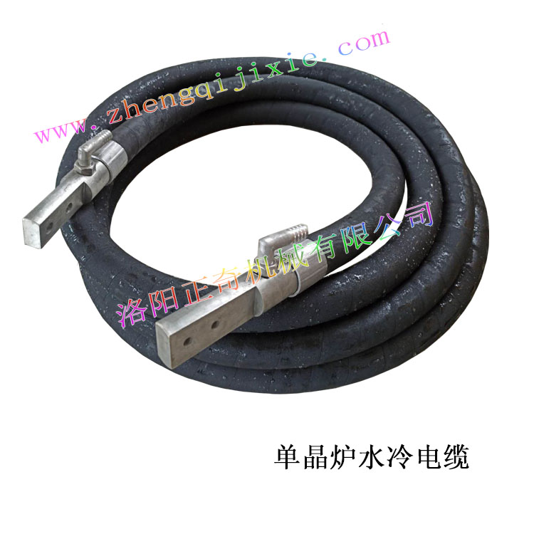 Water cooled cable for single crystal furnace