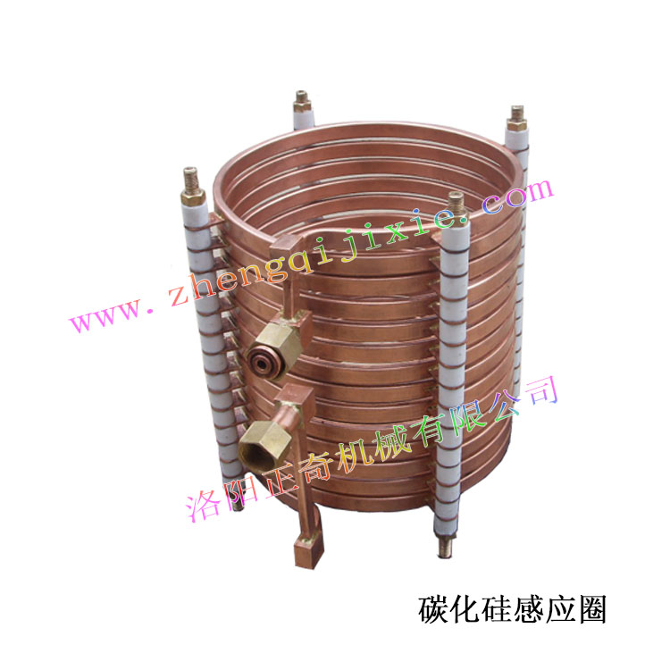 Silicon carbide induction coil