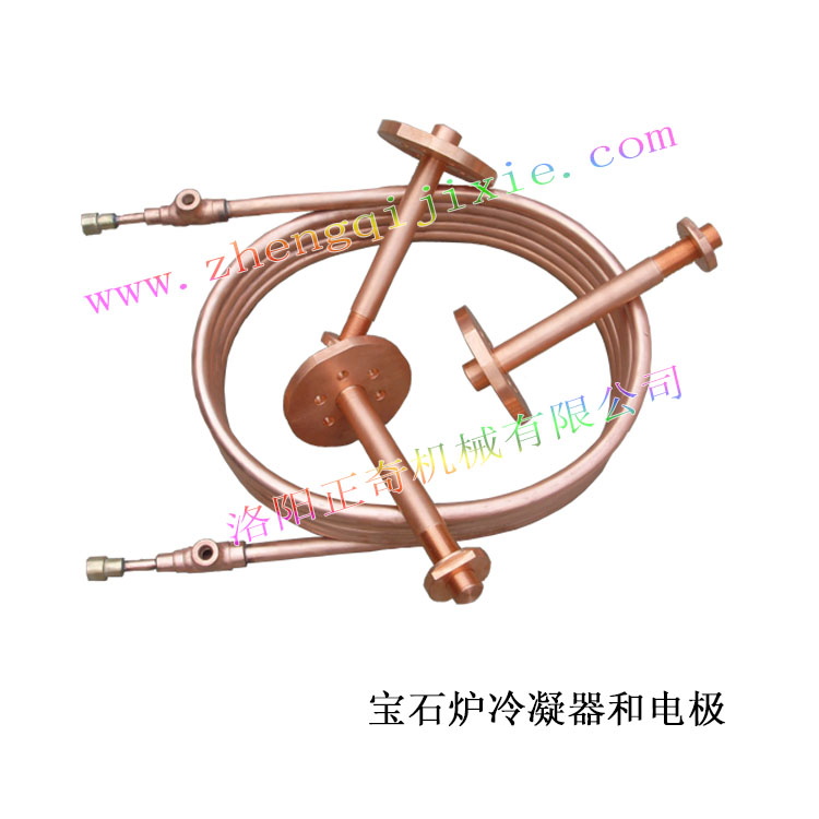 Gem furnace condenser and electrode