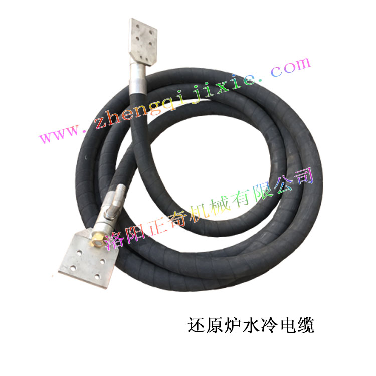 Water cooled cable for sapphire furnace