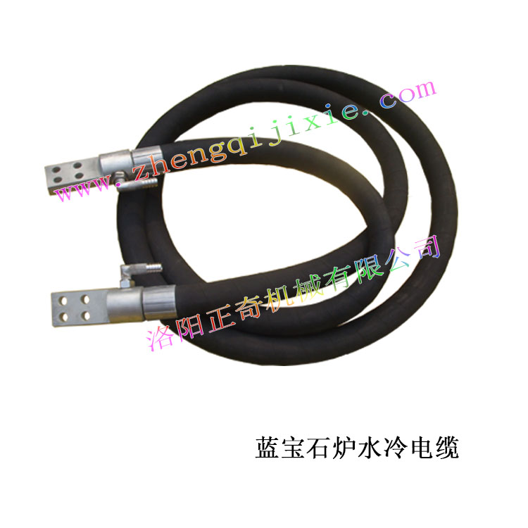 Water cooled cable for sapphire furnace