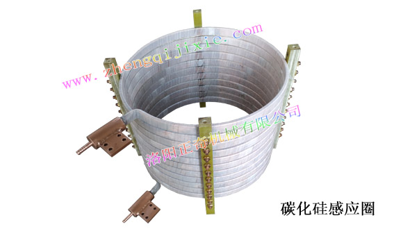 Silicon carbide induction coil