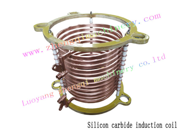 Silicon carbide induction coil