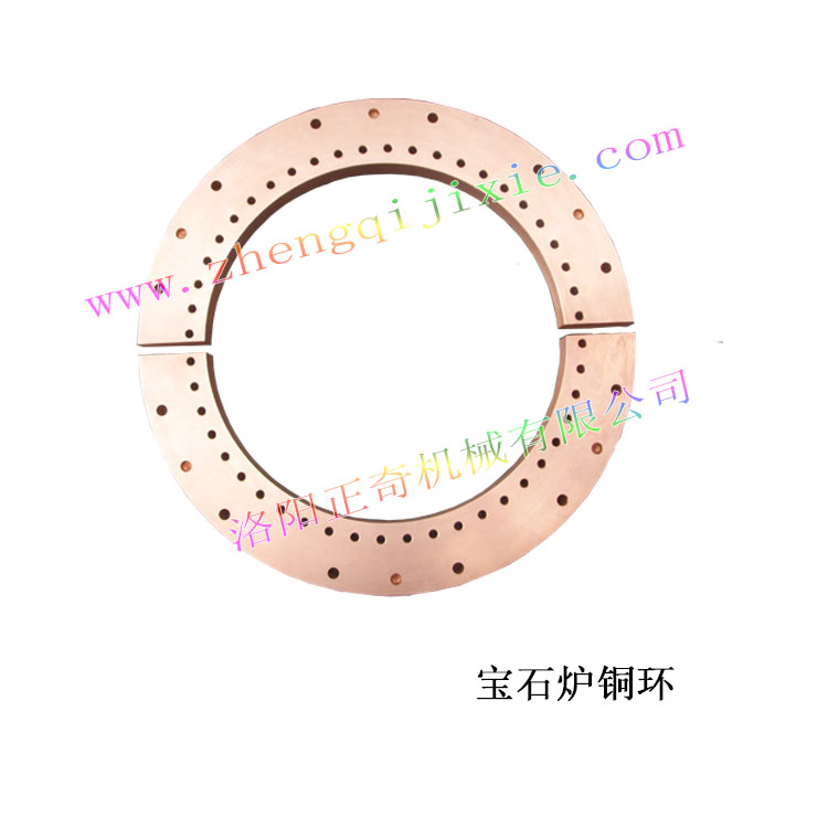 Gem furnace copper electrode